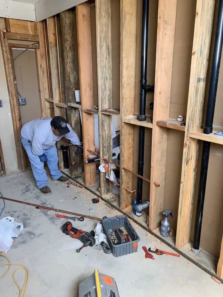 Commercial rough-in plumbing for Commercial Plumbing in Clifton Mill